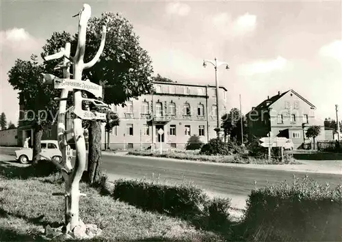 AK / Ansichtskarte Schoeneck Vogtland Hotel Schoenecker Hof Kat. Schoeneck Vogtland