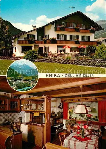 AK / Ansichtskarte Zell Ziller Tirol Gasthaus Erika Gaststube Kat. Zell am Ziller