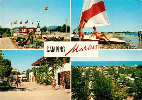 AK / Ansichtskarte Montroig Camping Marius Strand Teilansichten