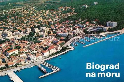 AK / Ansichtskarte Biograd Fliegeraufnahme