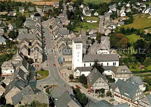 AK / Ansichtskarte Fredeburg Schmallenberg Fliegeraufnahme