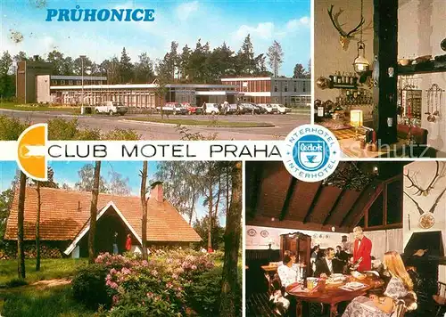 AK / Ansichtskarte Praha Prahy Prague Club Motel Praha Club und Gastraum Kat. Praha