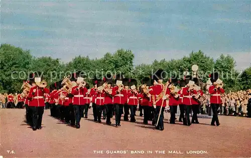 AK / Ansichtskarte Leibgarde Wache Guards Band Mall London  Kat. Polizei