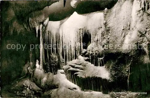 AK / Ansichtskarte Hoehlen Caves Grottes Orgelgrotte Dechenhoehle  Kat. Berge