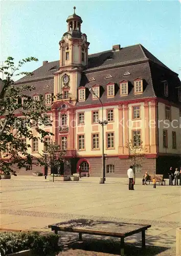 AK / Ansichtskarte Weissenfels Saale Rathaus am Karl Marx Platz Kat. Weissenfels