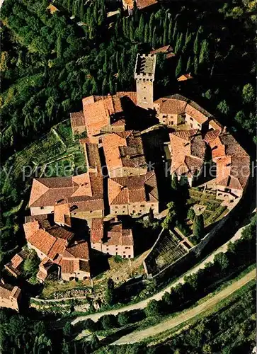 AK / Ansichtskarte Monte San Savino Castello di Gargonza veduta aerea