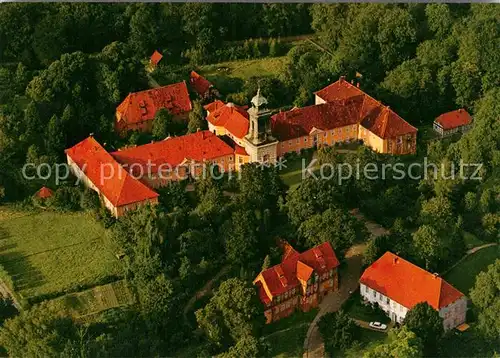AK / Ansichtskarte Medingen Bad Bevensen Kloster Lueneburger Heide Fliegeraufnahme Kat. Bad Bevensen
