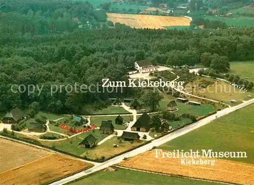AK / Ansichtskarte Ehestorf Harburg Freilichtmuseum Zum Kiekeberg Fliegeraufnahme Kat. Rosengarten
