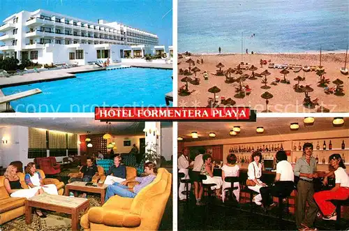 AK / Ansichtskarte Formentera Hotel Formentera Playa Restaurant Bar Swimming Pool Strand Kat. Spanien