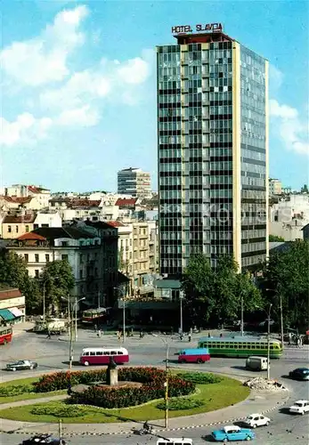 AK / Ansichtskarte Beograd Belgrad Trg Dimitrija Tucovica Platz Hotel Kat. Serbien