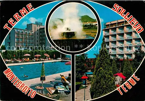 AK / Ansichtskarte Montegrotto Terme Hotel Terme Sollievo Swimming Pool Fontaene Kat. 