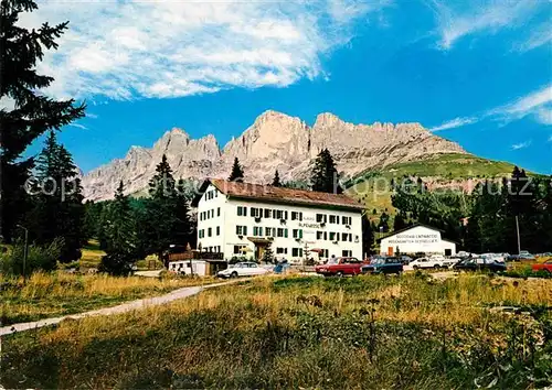 AK / Ansichtskarte Karezza Pensione Alpenrose Dolomiten