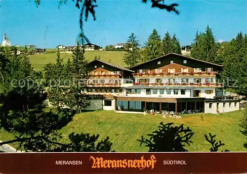 AK / Ansichtskarte Meransen Hotel Meransnerhof Kat. Italien