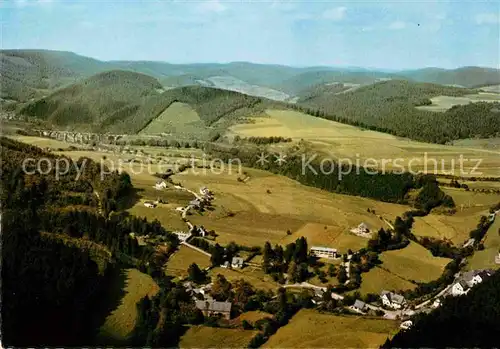 AK / Ansichtskarte Willingen Sauerland Heilklimatischer Kurort Naturpark Diemelsee Fliegeraufnahme Kat. Willingen (Upland)