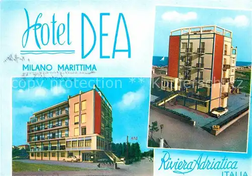 AK / Ansichtskarte Milano Marittima Hotel Dea Kat. Cervia