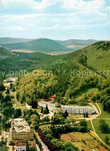 AK / Ansichtskarte Bad Wildungen Kurviertel Kurhotel Fliegeraufnahme Kat. Bad Wildungen