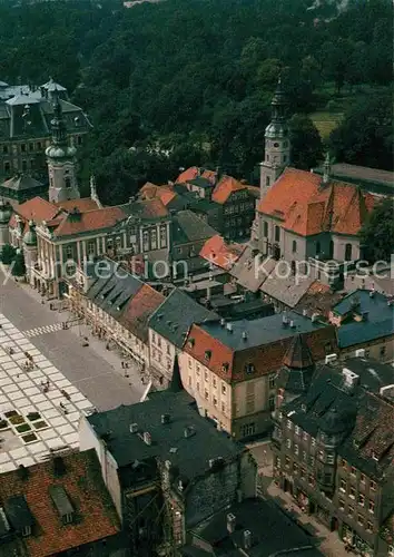 AK / Ansichtskarte Pszczyna Fliegeraufnahme Kat. Pszczyna = Pless