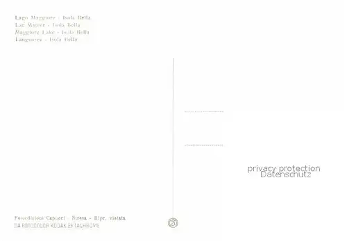 AK / Ansichtskarte Isola Bella Lago Maggiore Panorama