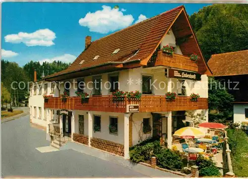AK / Ansichtskarte Wirsberg Hotel Pension Restaurant Lindenhorst Gastraeume Fluss Kat. Wirsberg