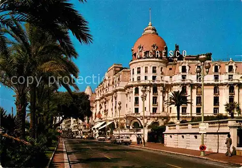 AK / Ansichtskarte Nice Alpes Maritimes Hotel Negresco et la Promenade des Anglais Kat. Nice