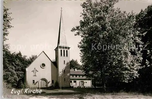 AK / Ansichtskarte Aufderhoehe Evangelische Kirche Kat. Solingen