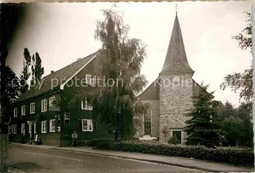 AK / Ansichtskarte Dabringhausen Gasthaus Wippert Kirche Kat. Wermelskirchen