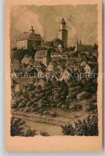 AK / Ansichtskarte Cronberg Taunus Burg Panorama Kat. Kronberg Taunus