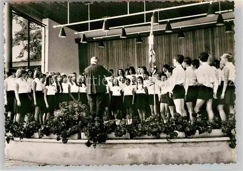 AK / Ansichtskarte Remscheid Kinderchor Konzertreise Kat. Remscheid