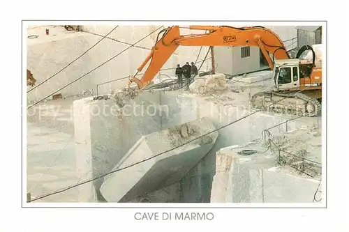 AK / Ansichtskarte Tagebau Daylight Mining Cave di Marmo Carrara Cava di Gioia Lavorazione  Kat. Rohstoffe Commodities