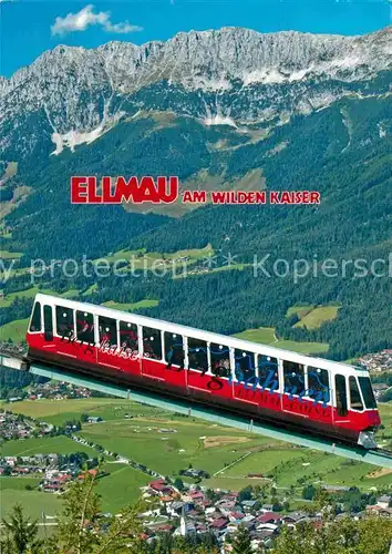 AK / Ansichtskarte Bergbahn Hartkaiser Ellmau Wilder Kaiser  Kat. Bergbahn