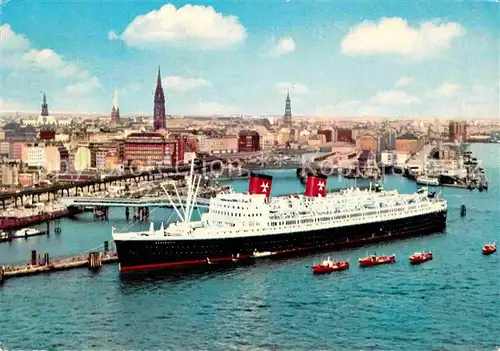 AK / Ansichtskarte Dampfer Oceanliner Hanseatic Hamburg  Kat. Schiffe