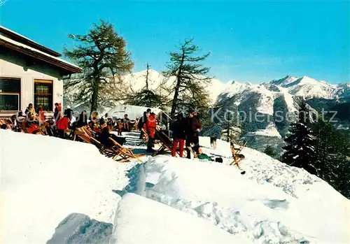 AK / Ansichtskarte Vipiteno Monte Cavallo Rosskopf Berghaus Wintersportplatz Alpen Kat. Sterzing