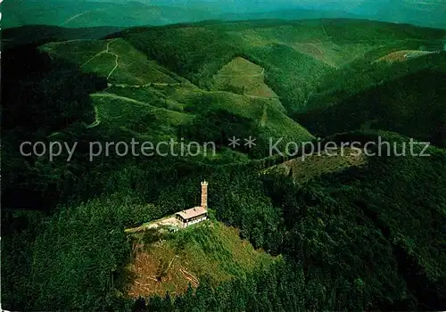 AK / Ansichtskarte Sieber Grosser Knollen Aussichtsturm Fliegeraufnahme Kat. Herzberg am Harz