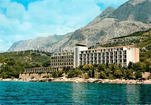 AK / Ansichtskarte Tucepi Hotel Jadran am Meer Berge Kat. Kroatien