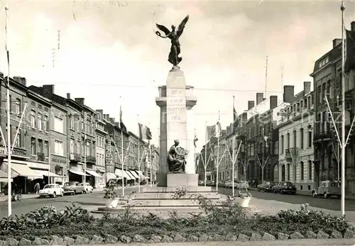 AK / Ansichtskarte Charleroi Hainaut Wallonie Avenue de Waterloo et Monument aux Morts Kat. 