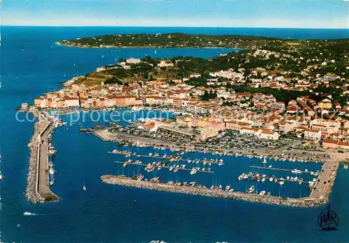 AK / Ansichtskarte Saint Tropez Var Vue generale aerienne le nouveau Port et la Citadelle Kat. Saint Tropez