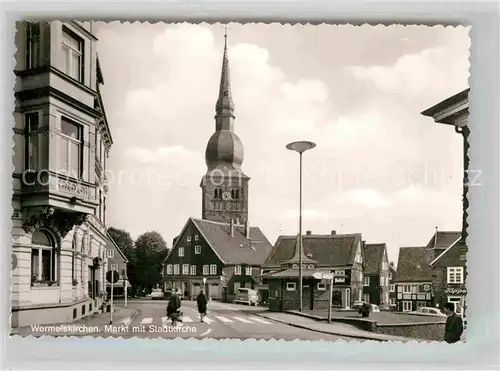 AK / Ansichtskarte Wermelskirchen Markt Stadtkirche Kat. Wermelskirchen