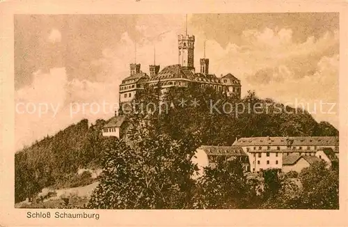 AK / Ansichtskarte Schaumburg Rinteln Schloss Kat. Rinteln