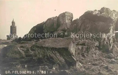 AK / Ansichtskarte Grosser Feldberg Taunus Carl August Hahn Hoehenluftkurhotel Kat. Schmitten