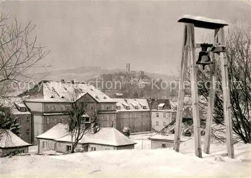 AK / Ansichtskarte Koenigstein Taunus Baustein Winteraufnahme Kat. Koenigstein im Taunus