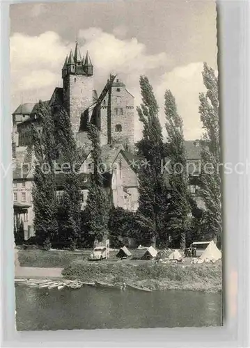 AK / Ansichtskarte Diez Lahn Schloss Camping Kat. Diez