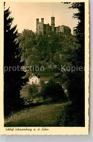 AK / Ansichtskarte Schaumburg Diez Waldecker Hof Schloss Kat. Diez