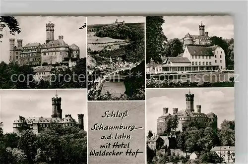 AK / Ansichtskarte Schaumburg Diez Schloss Hotel Waldecker Hof Kat. Diez