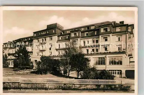 AK / Ansichtskarte Koenigstein Taunus Taunusheim Kat. Koenigstein im Taunus