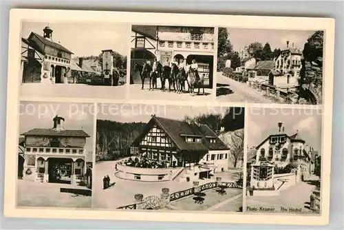 AK / Ansichtskarte Koenigstein Taunus Hofgut Rettershof  Reitschule Kaffee zum froehlichen Landmann Kat. Koenigstein im Taunus