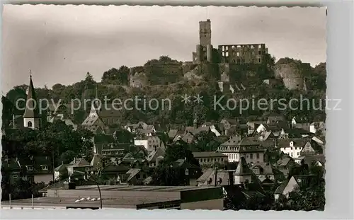 AK / Ansichtskarte Koenigstein Taunus Panorama Ruine Kat. Koenigstein im Taunus