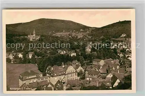 AK / Ansichtskarte Koenigstein Taunus Panorama Kat. Koenigstein im Taunus