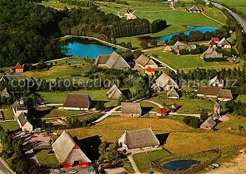 AK / Ansichtskarte Molfsee Fliegeraufnahme Schleswig Holsteinisches Freilichtmuseum Kat. Molfsee