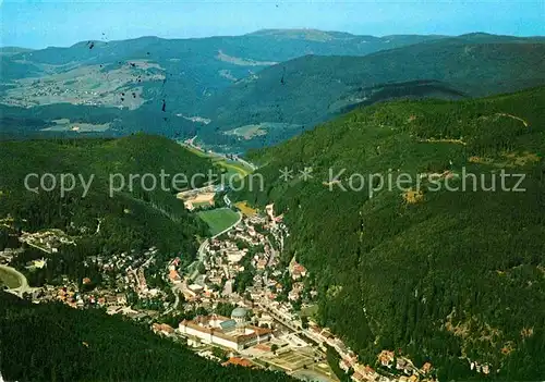 AK / Ansichtskarte St Blasien Fliegeraufnahme Benediktinerabtei Kat. St. Blasien