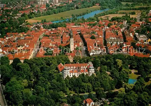 AK / Ansichtskarte Celle Niedersachsen Fliegeraufnahme mit Schloss und Stadtkern Kat. Celle